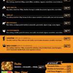 Menu Deep Burger Marrakech December 2023 301910-671600